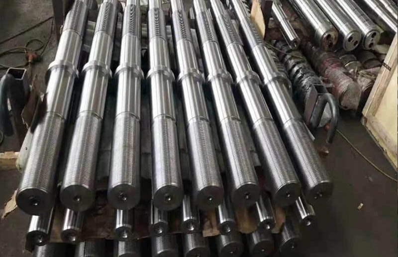 Chrome plated hydraulic cylinder rods for hydraulic systems