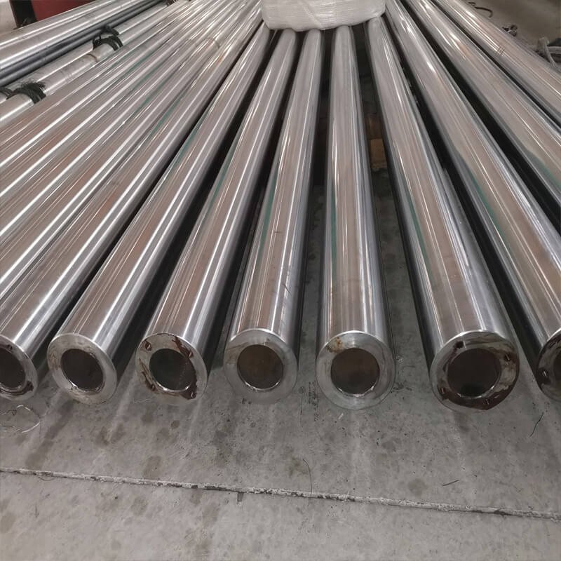 Hard chrome plated steel rod standard CK45 1045 chrome plated piston rod for hydraulic cylinders