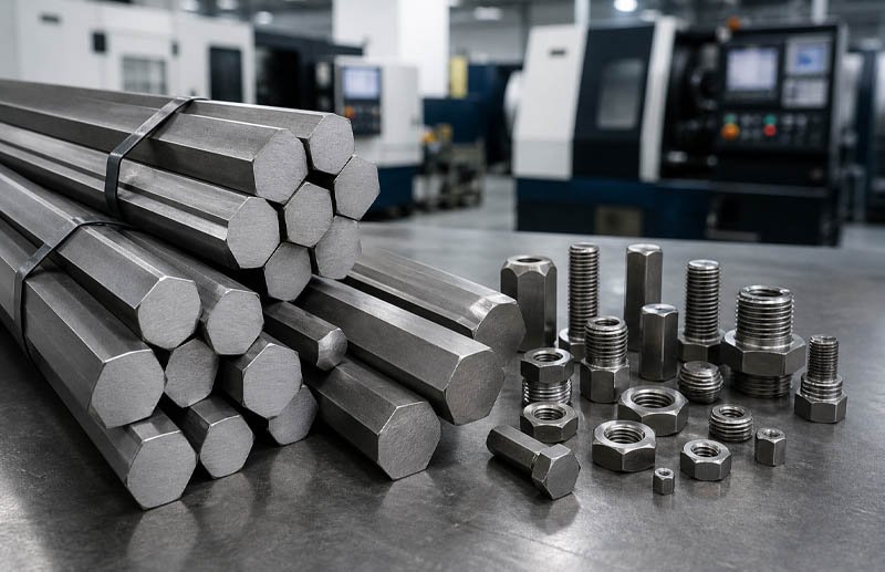Cold drawn hex bar for bolts nuts and high strength fastener manufacturing
