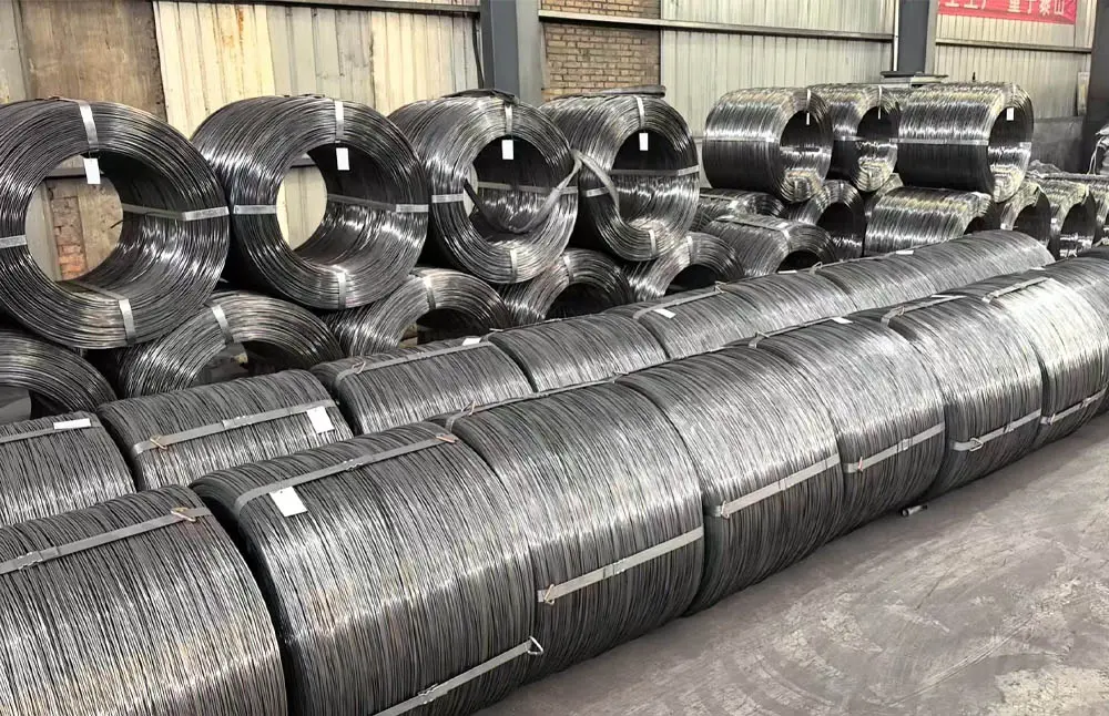 Cold drawn steel wire coils for welded mesh and automated resistance welding applications