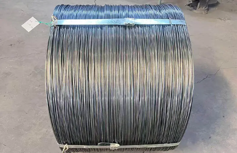 Plain cold drawn steel wire with bright clean surface for resistance welding applications