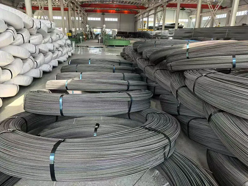 Plain prestressed concrete steel wire with smooth surface