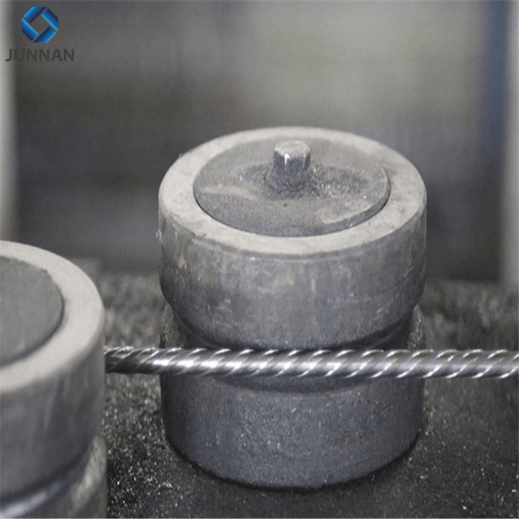 Ribbed cold drawn steel wire profiling process for concrete reinforcement applications