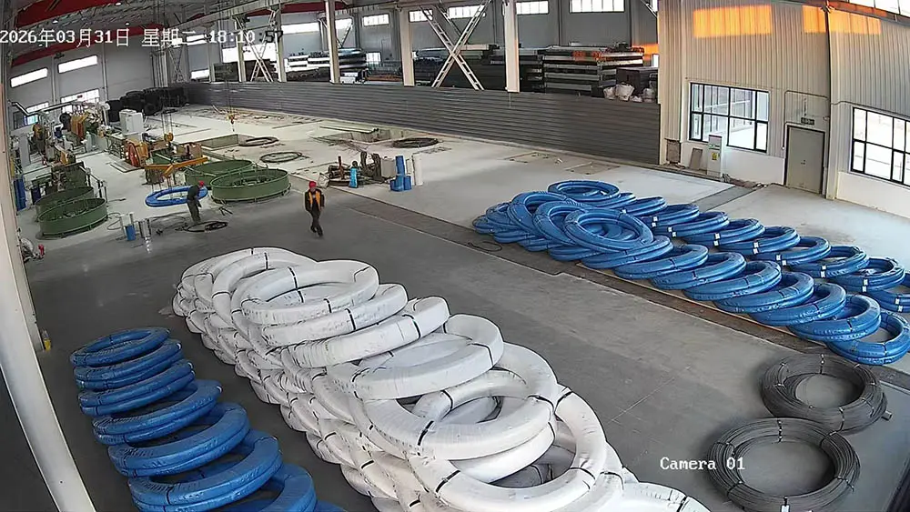 Spiral ribbed prestressed concrete steel wire for poles and piles