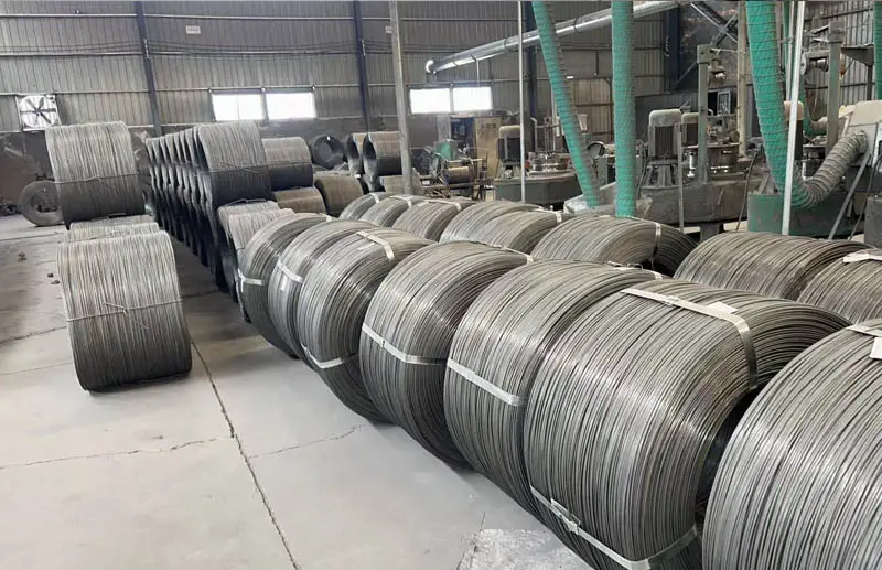 Cold drawn steel wire used for resistance welding applications