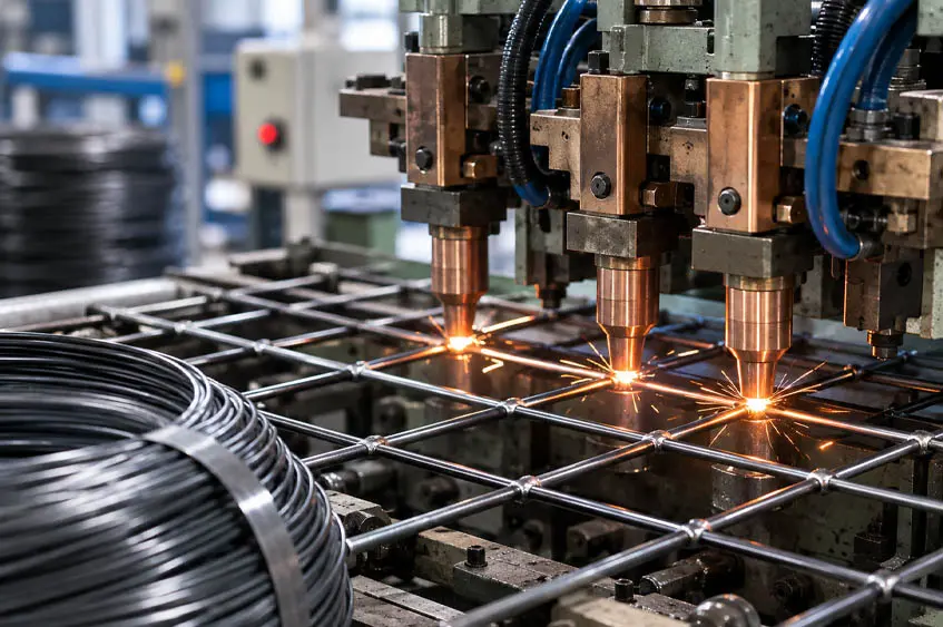 Cold drawn steel wire used for resistance welding applications