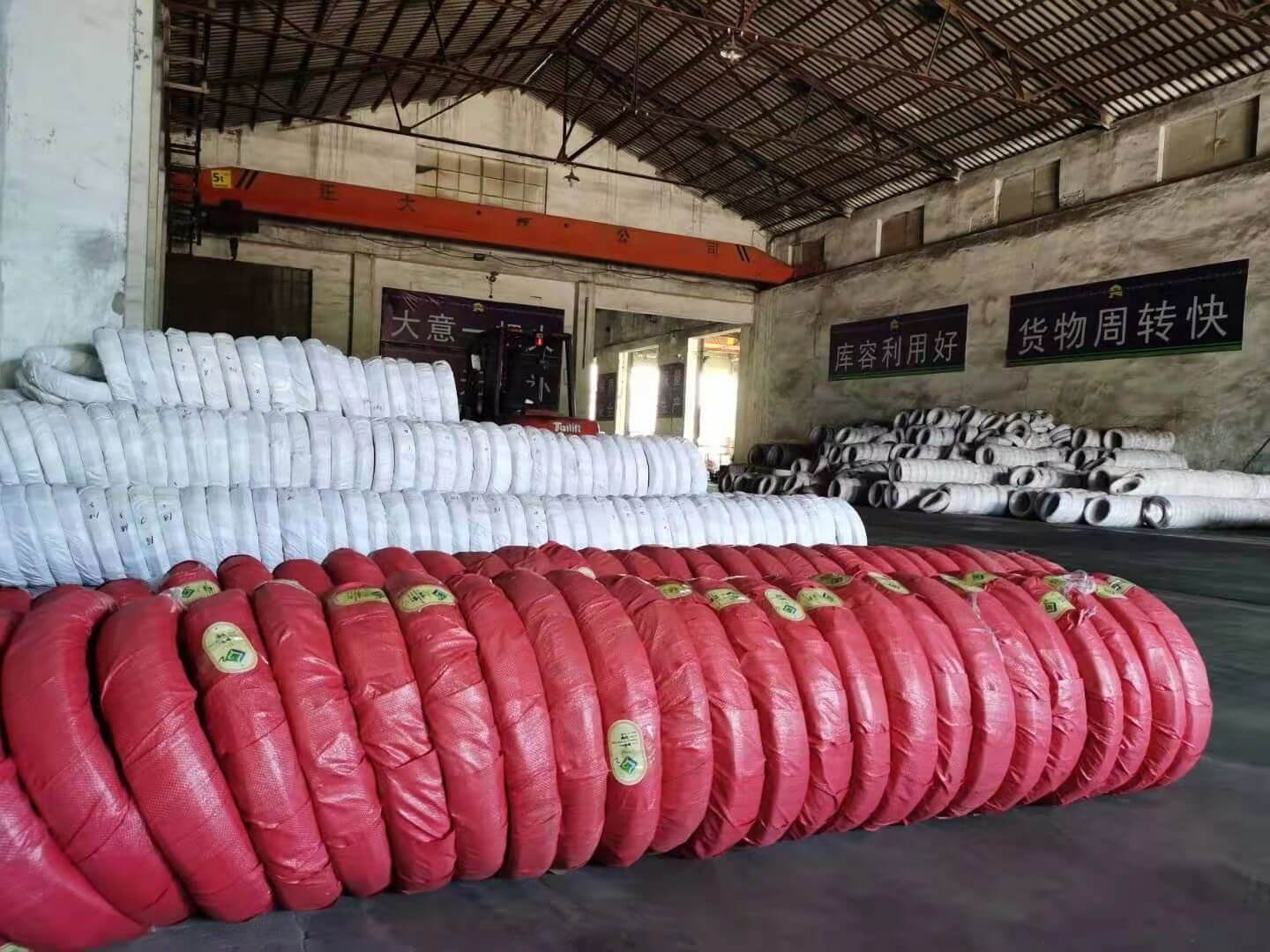 Black annealed wire coils produced in YaDa steel wire factory