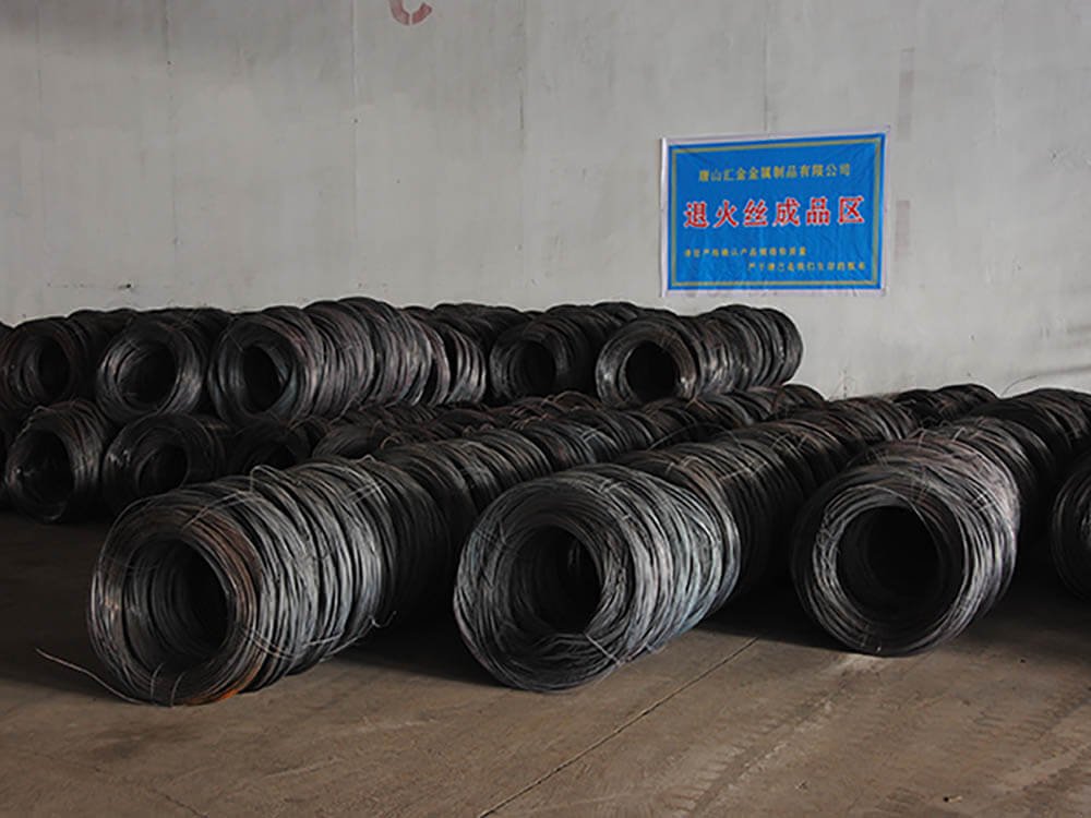 Black annealed wire for industrial packaging and bundling